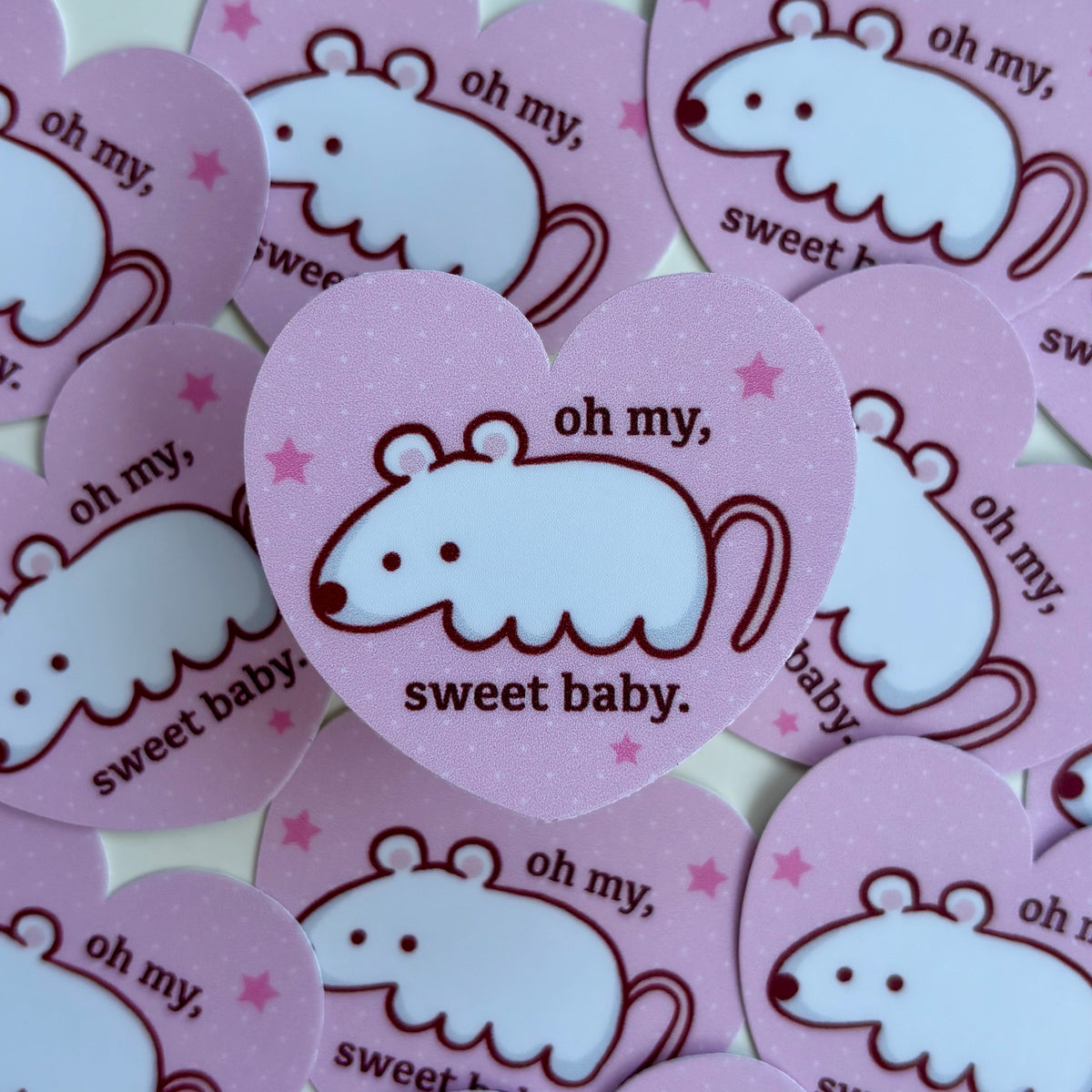Oh my, sweet baby - Sticker
