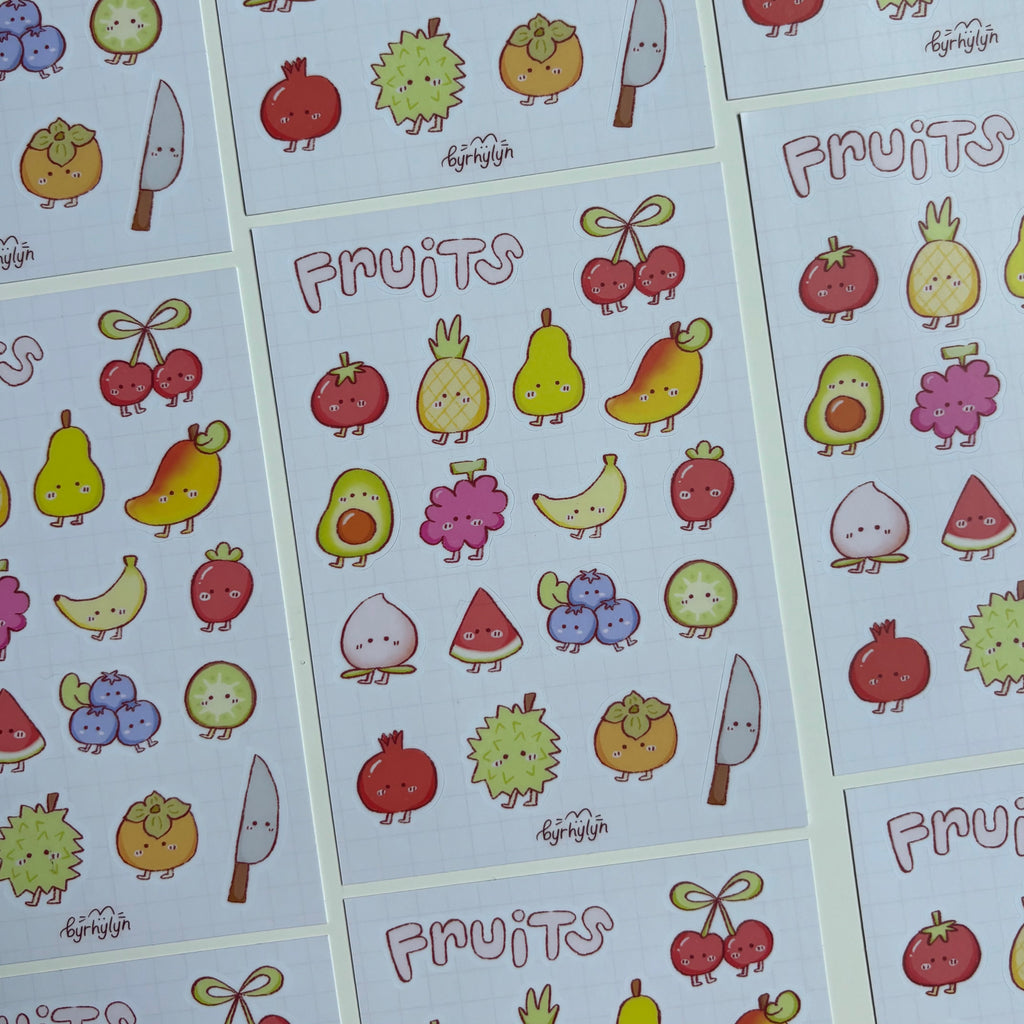 Fruit Legs - Sticker Sheet
