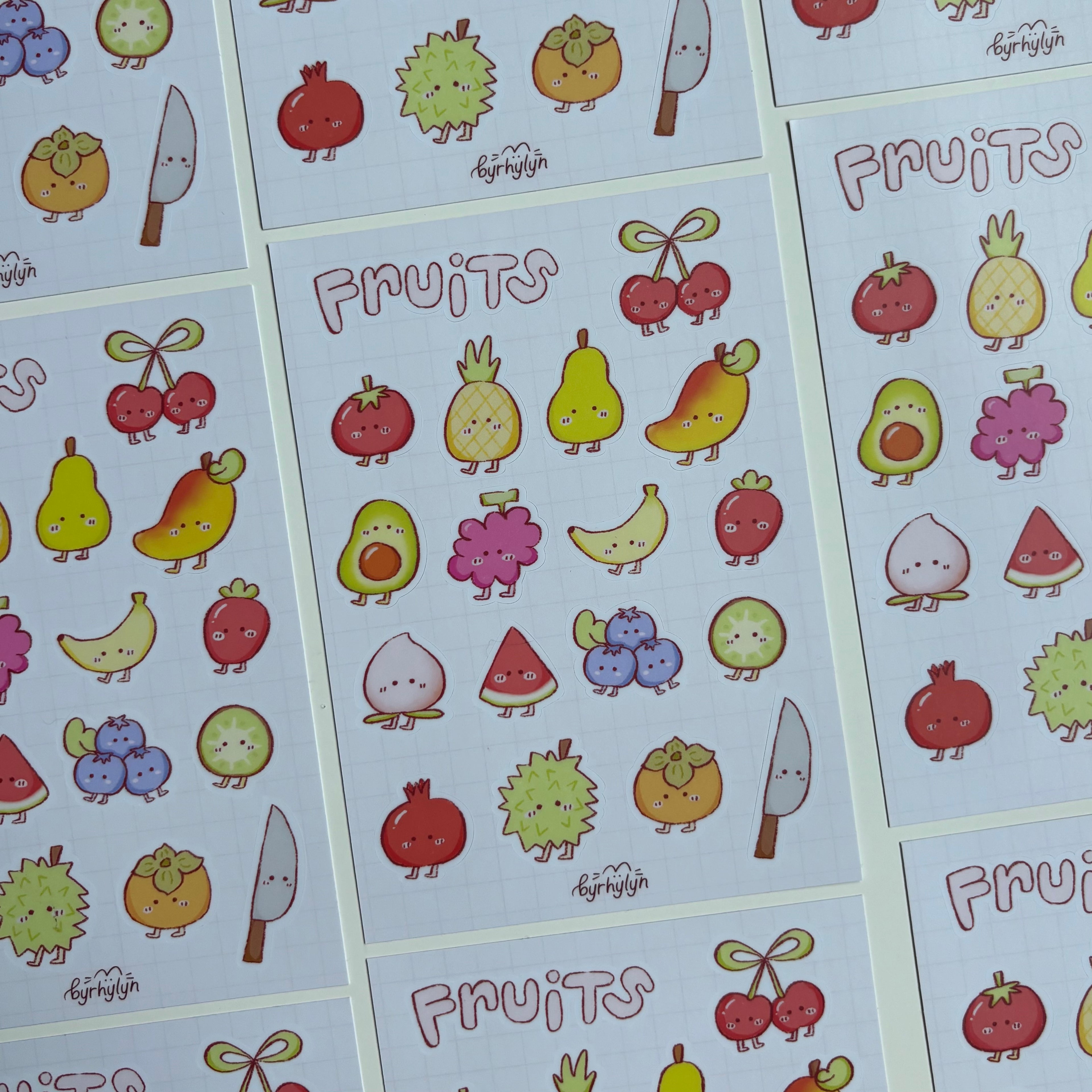 Fruit Legs - Sticker Sheet