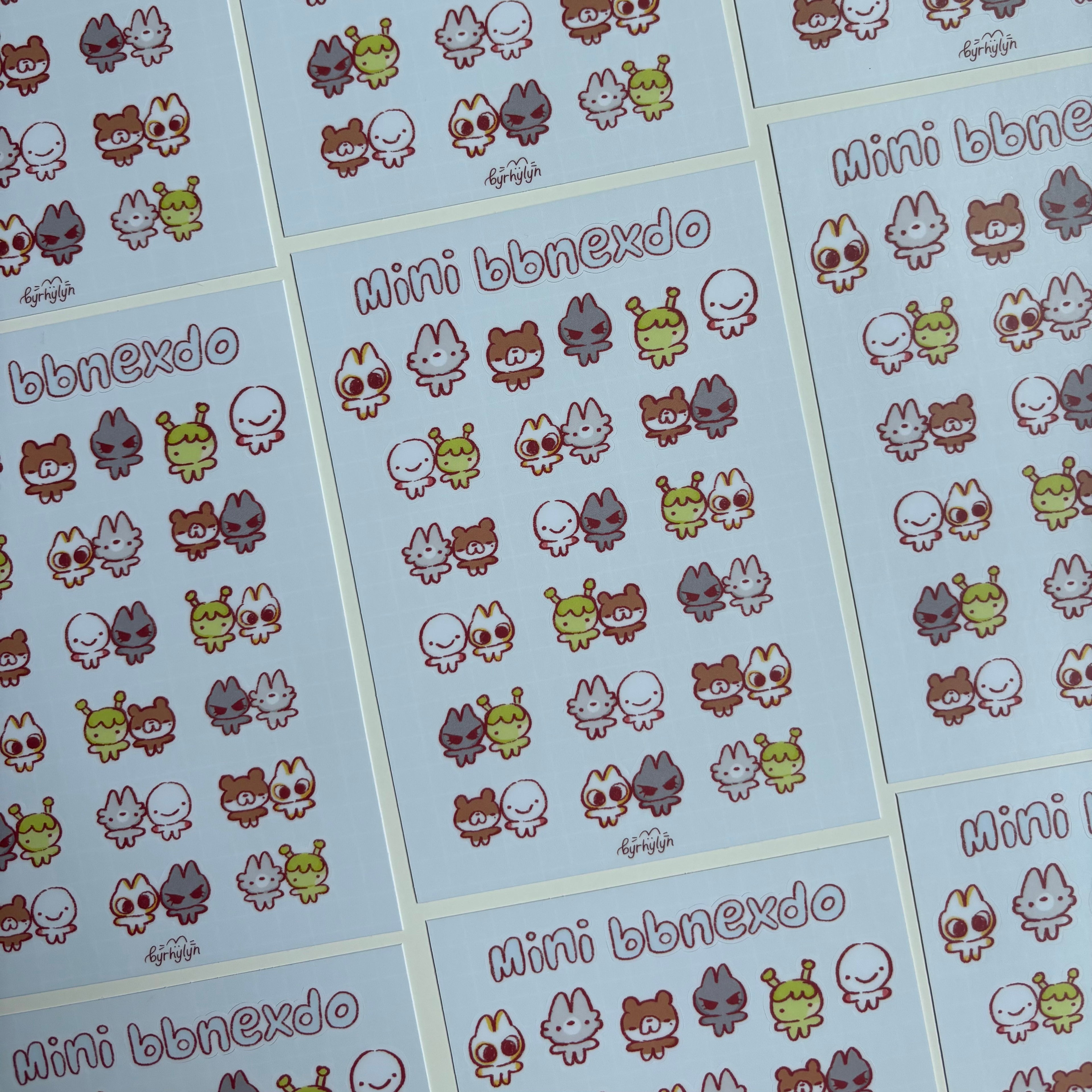 Mini Bbnexdo - Sticker Sheet