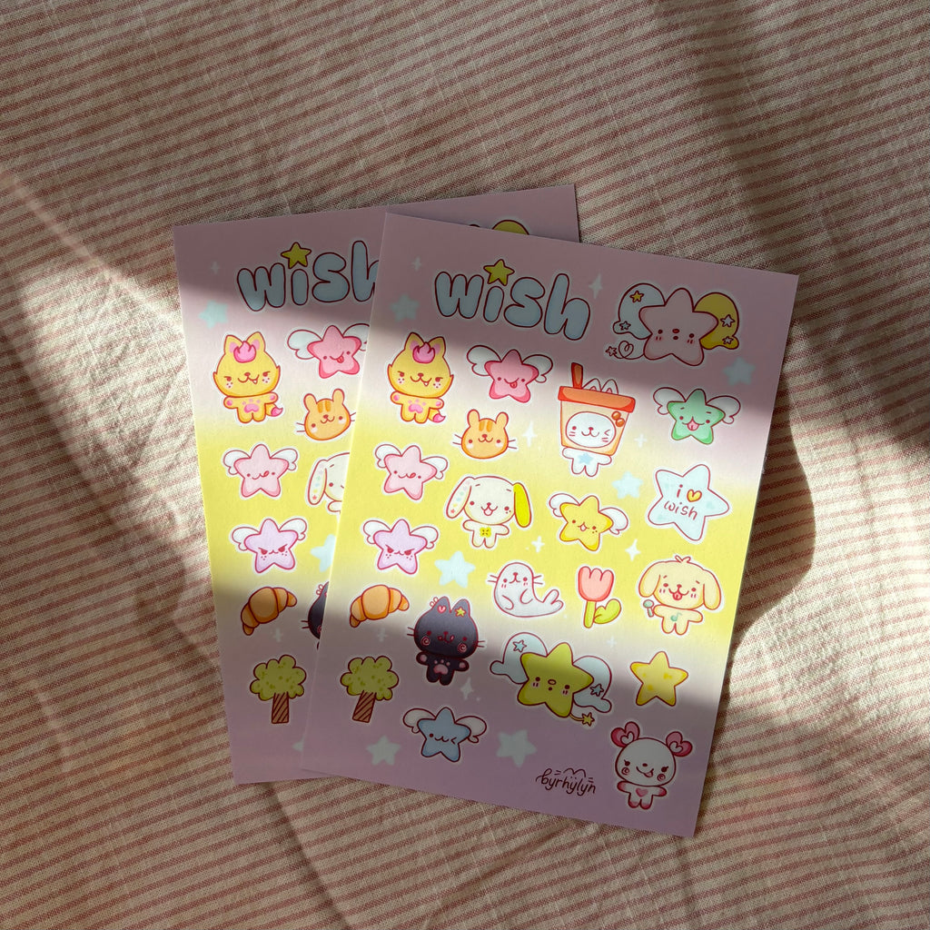 Wish - Sticker Sheet