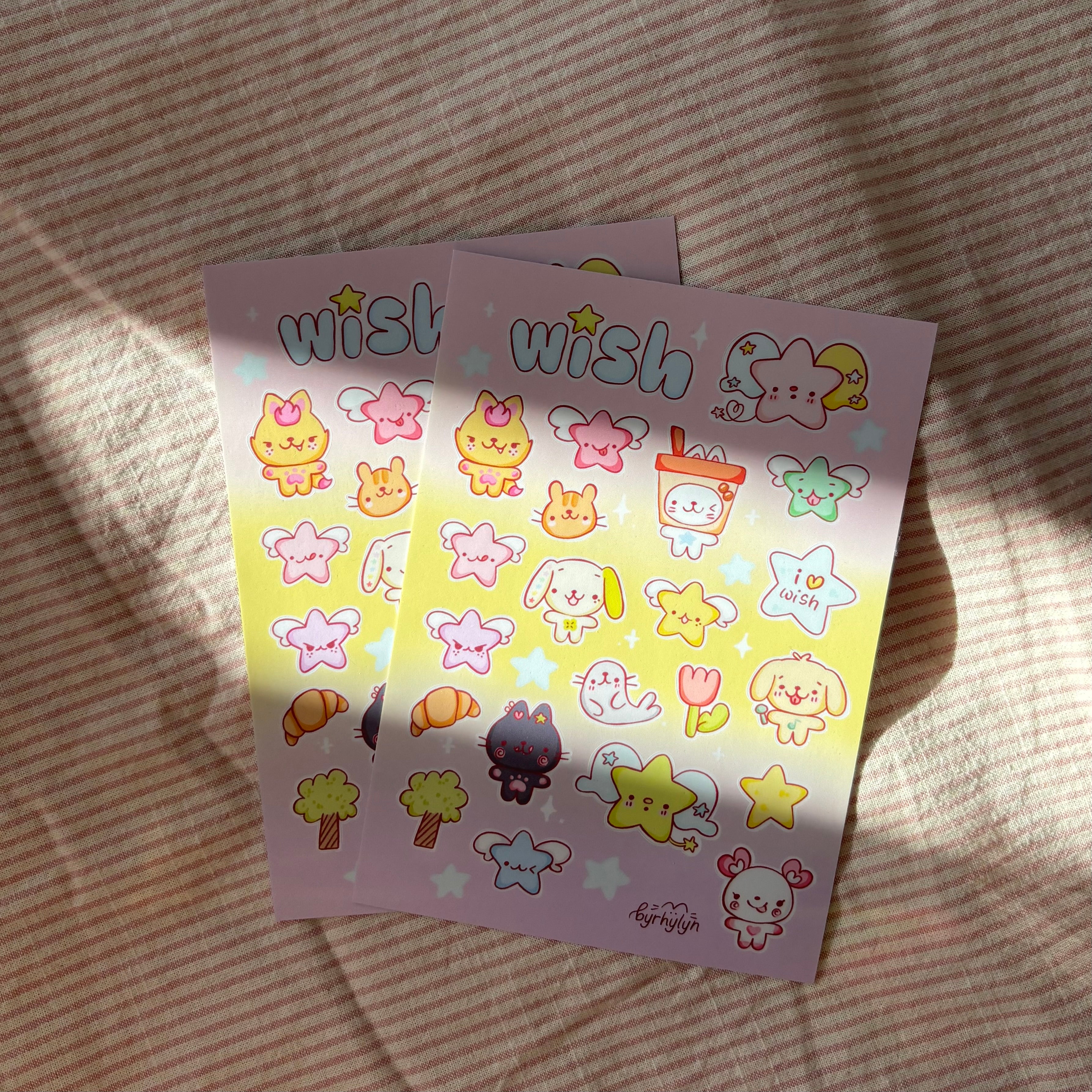 Wish - Sticker Sheet