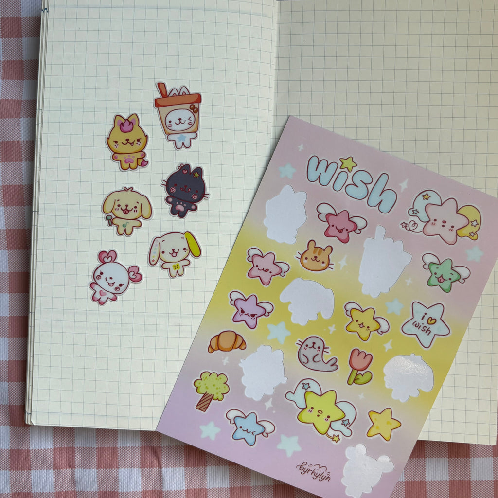 Wish - Sticker Sheet