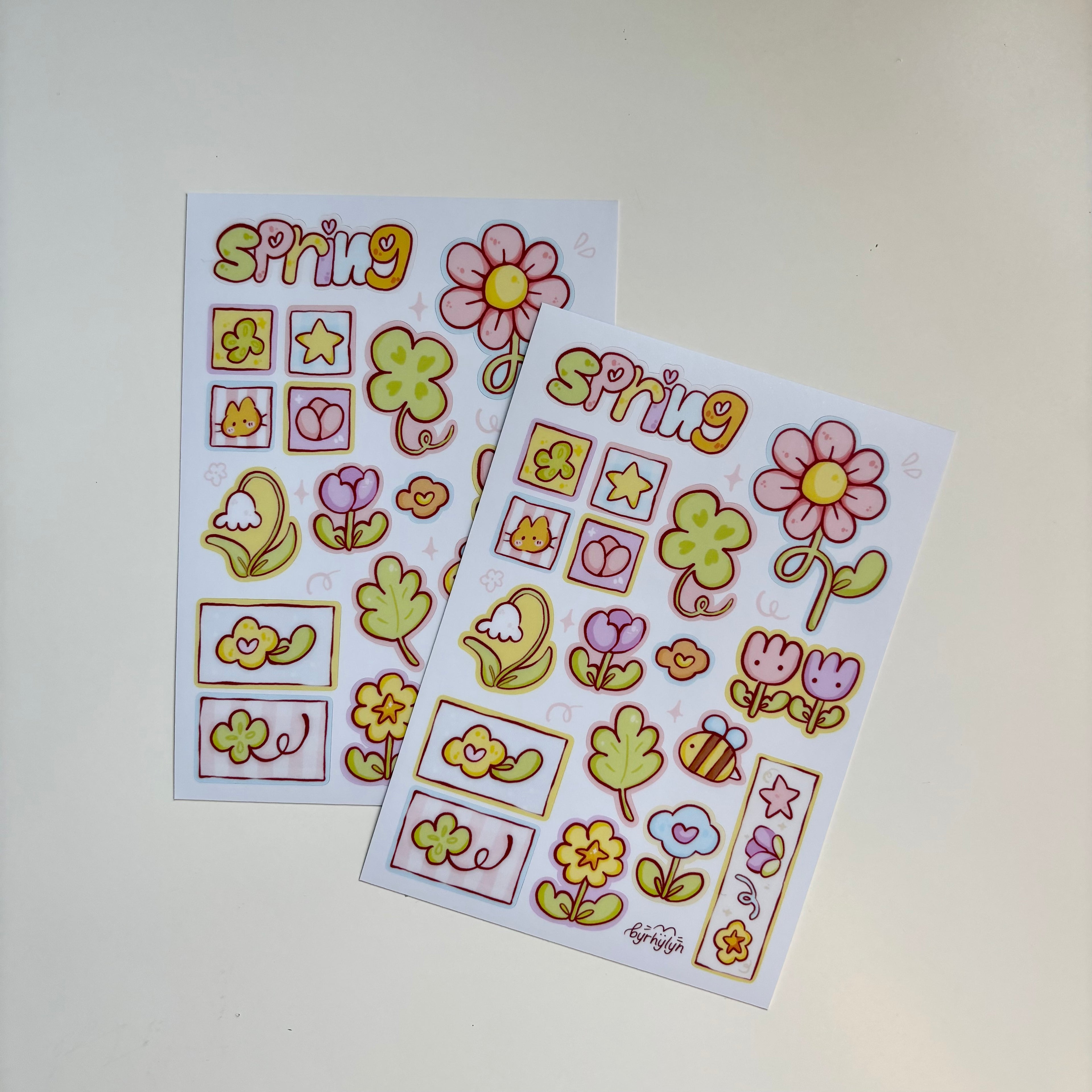 Spring - Sticker Sheet