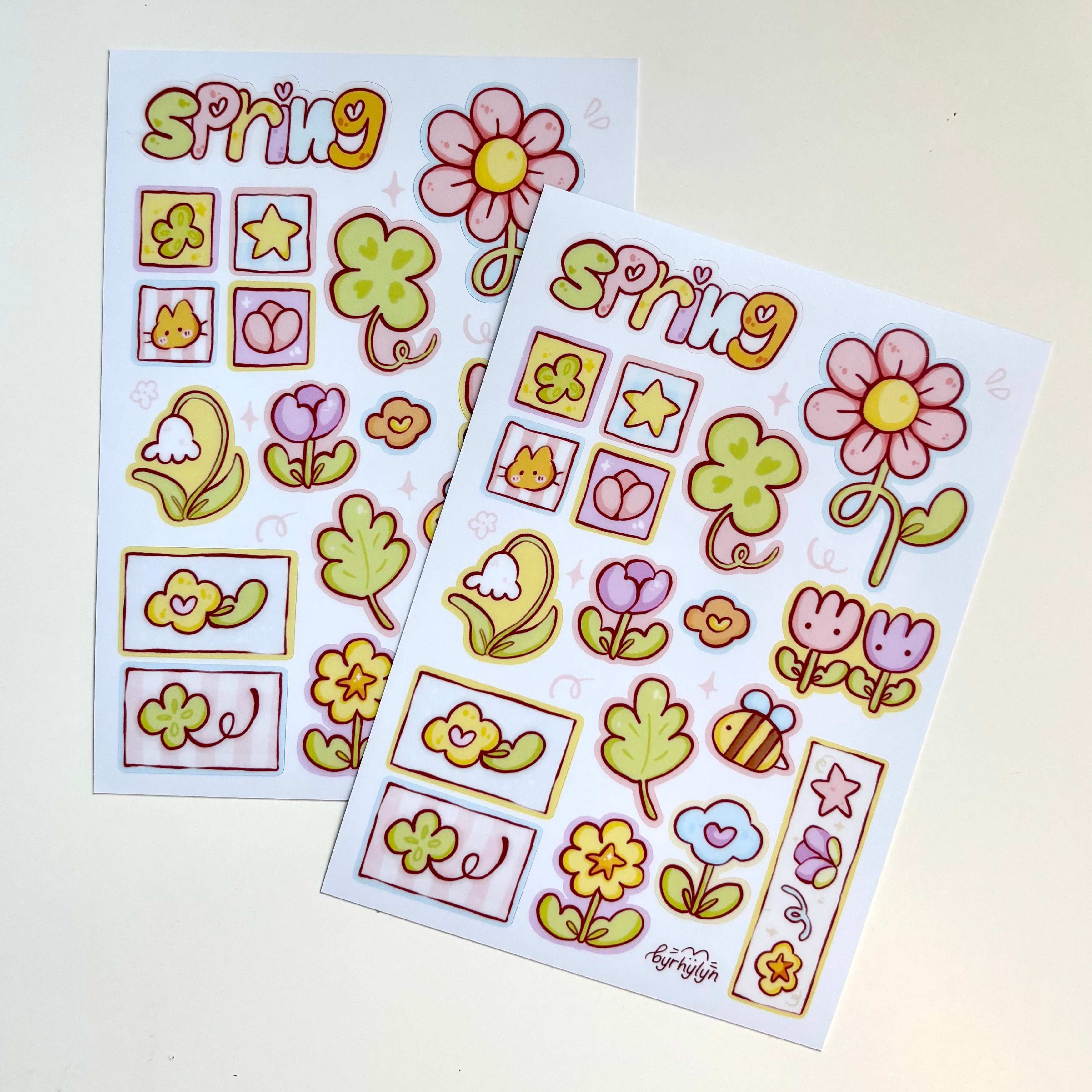 Spring - Sticker Sheet