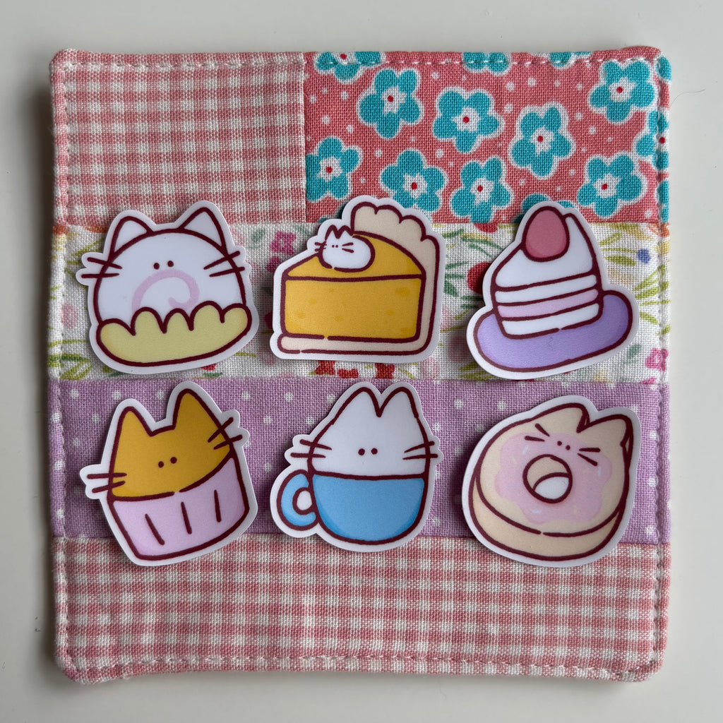 Dessert Cats - Sticker Set