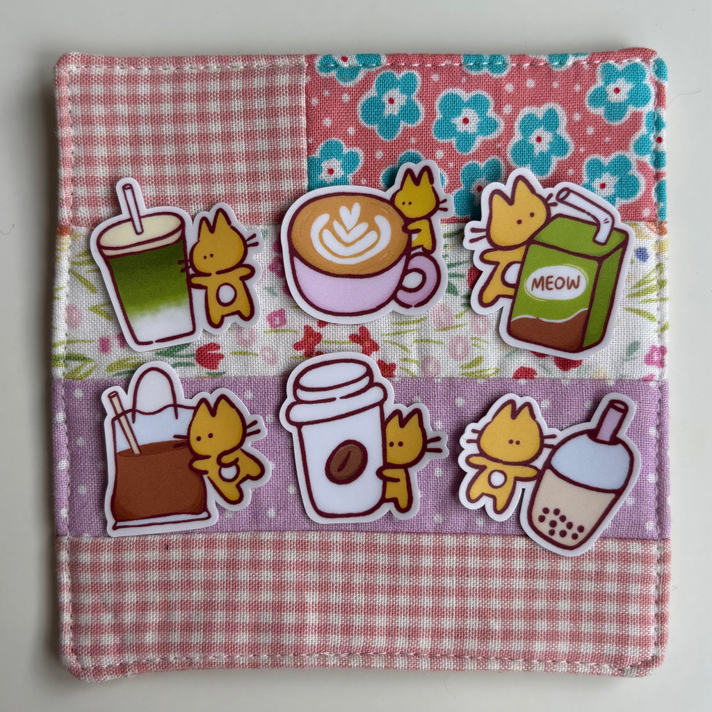 Drink Cats - Sticker Set