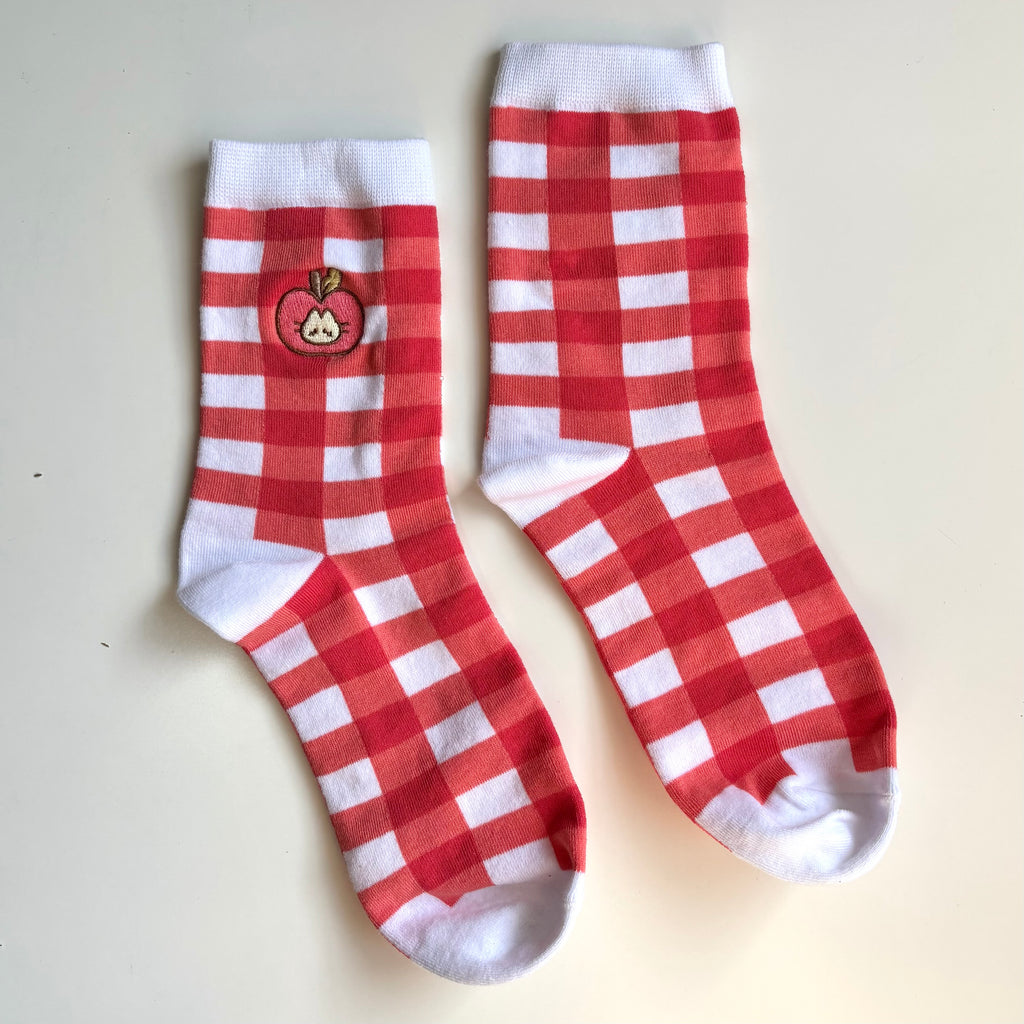 Apple Cat - Sock