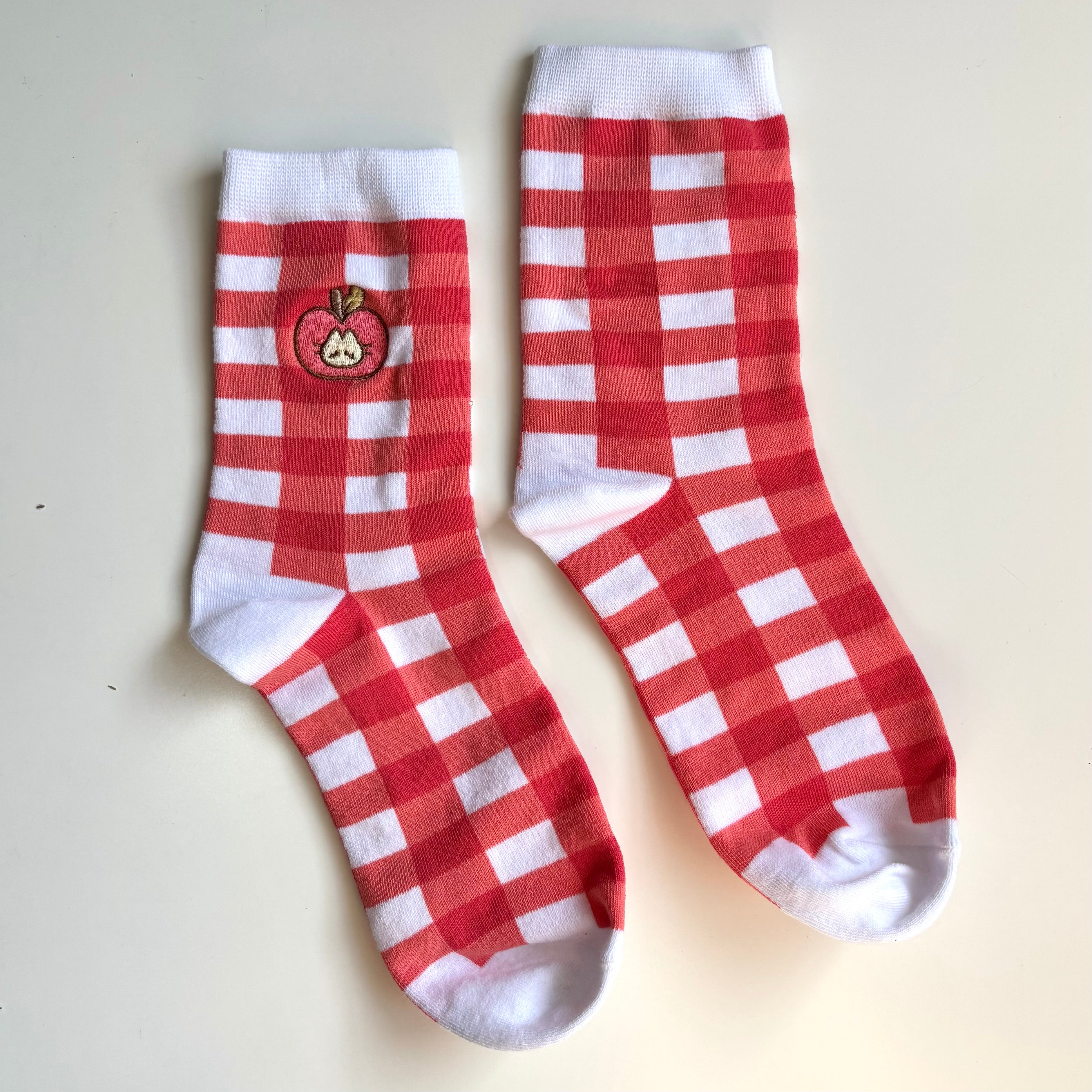 Apple Cat - Sock