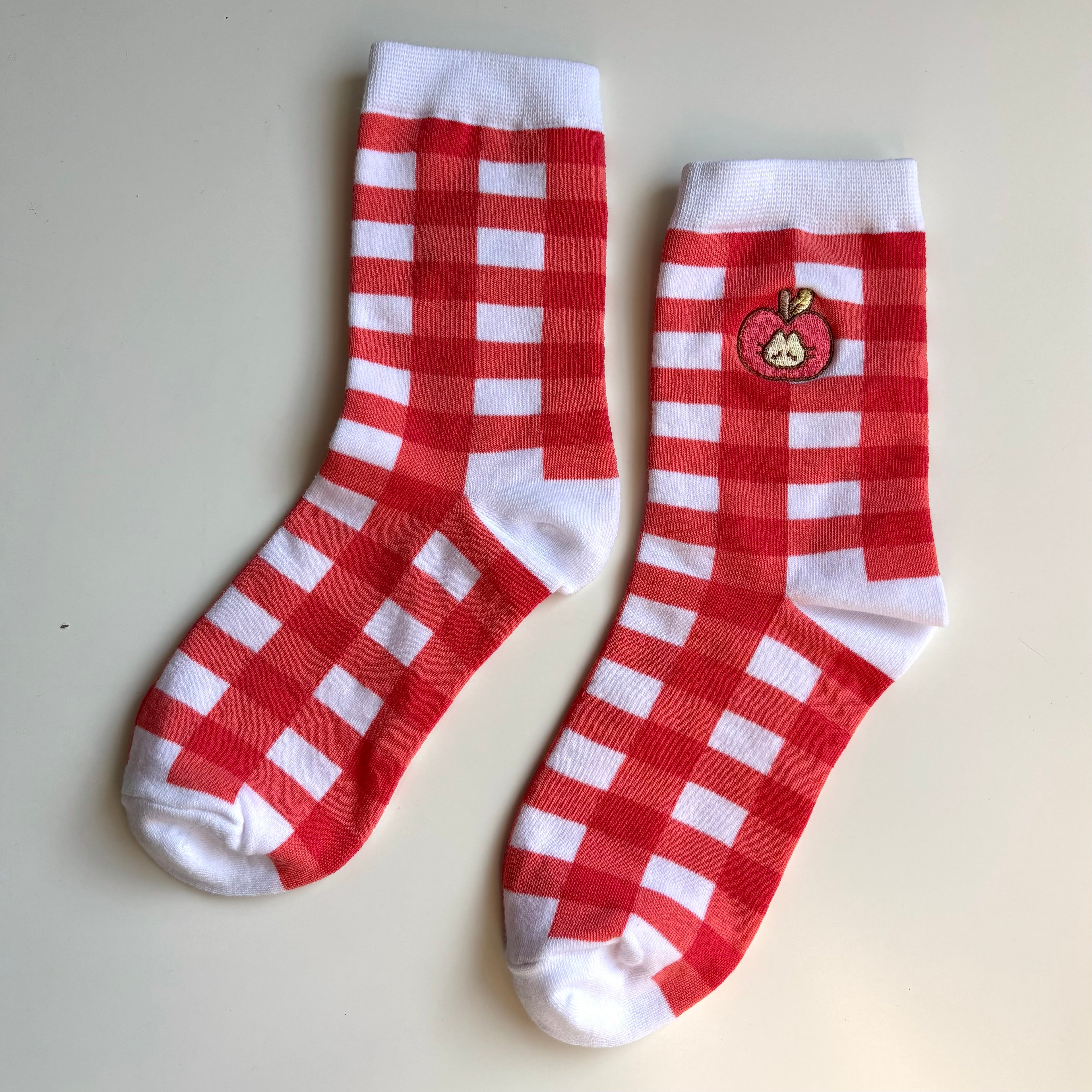 Apple Cat - Sock