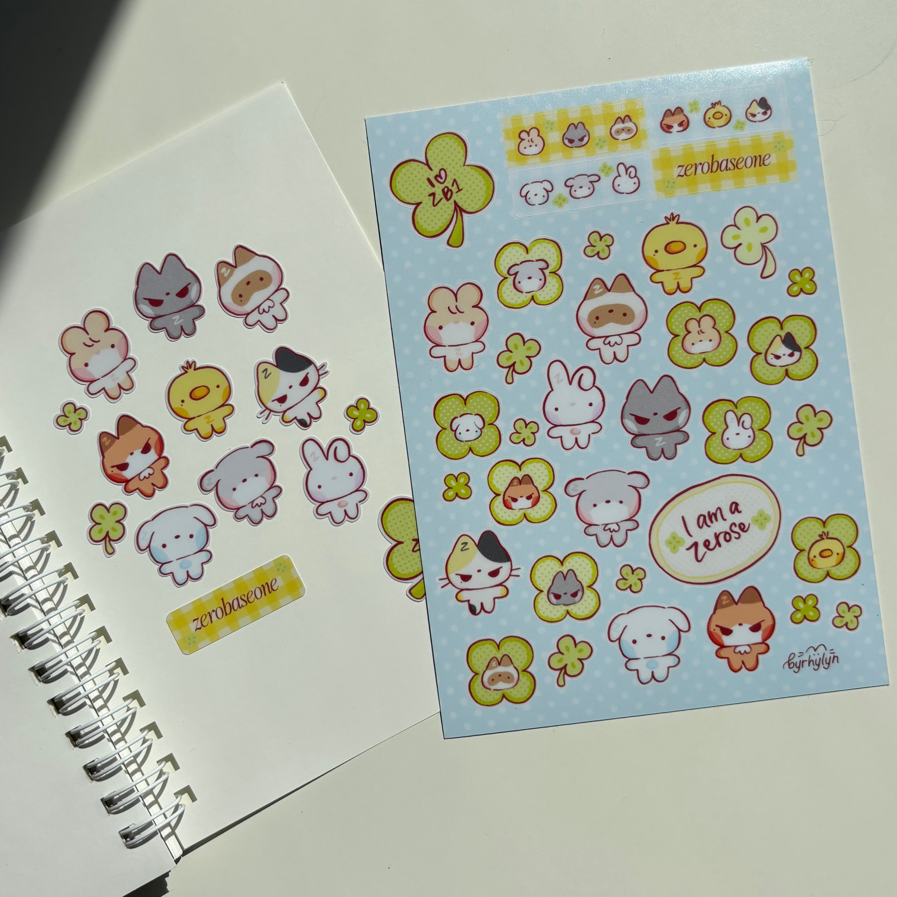 Lucky Zeronis - Sticker Sheet