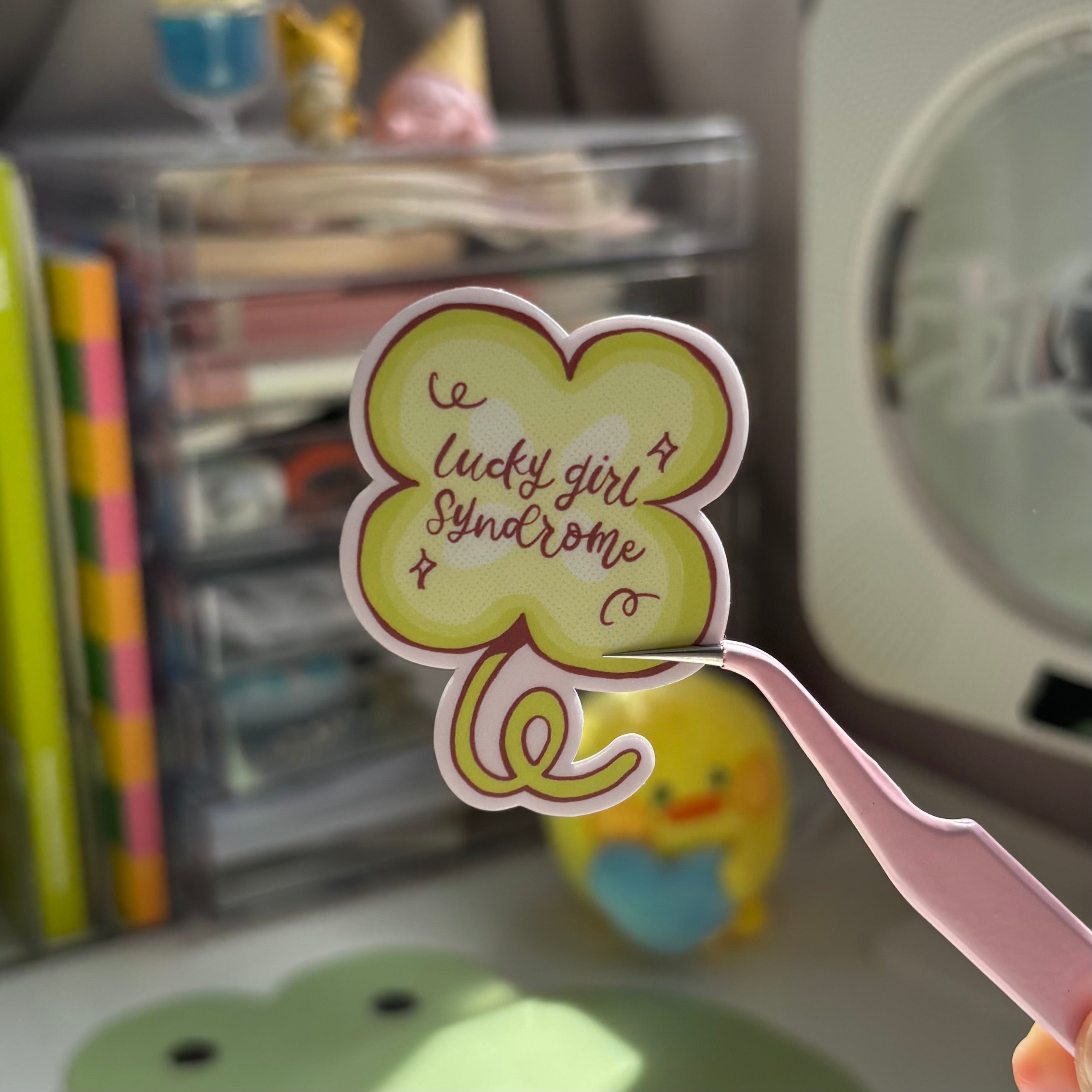 Lucky Girl Syndrome - Sticker