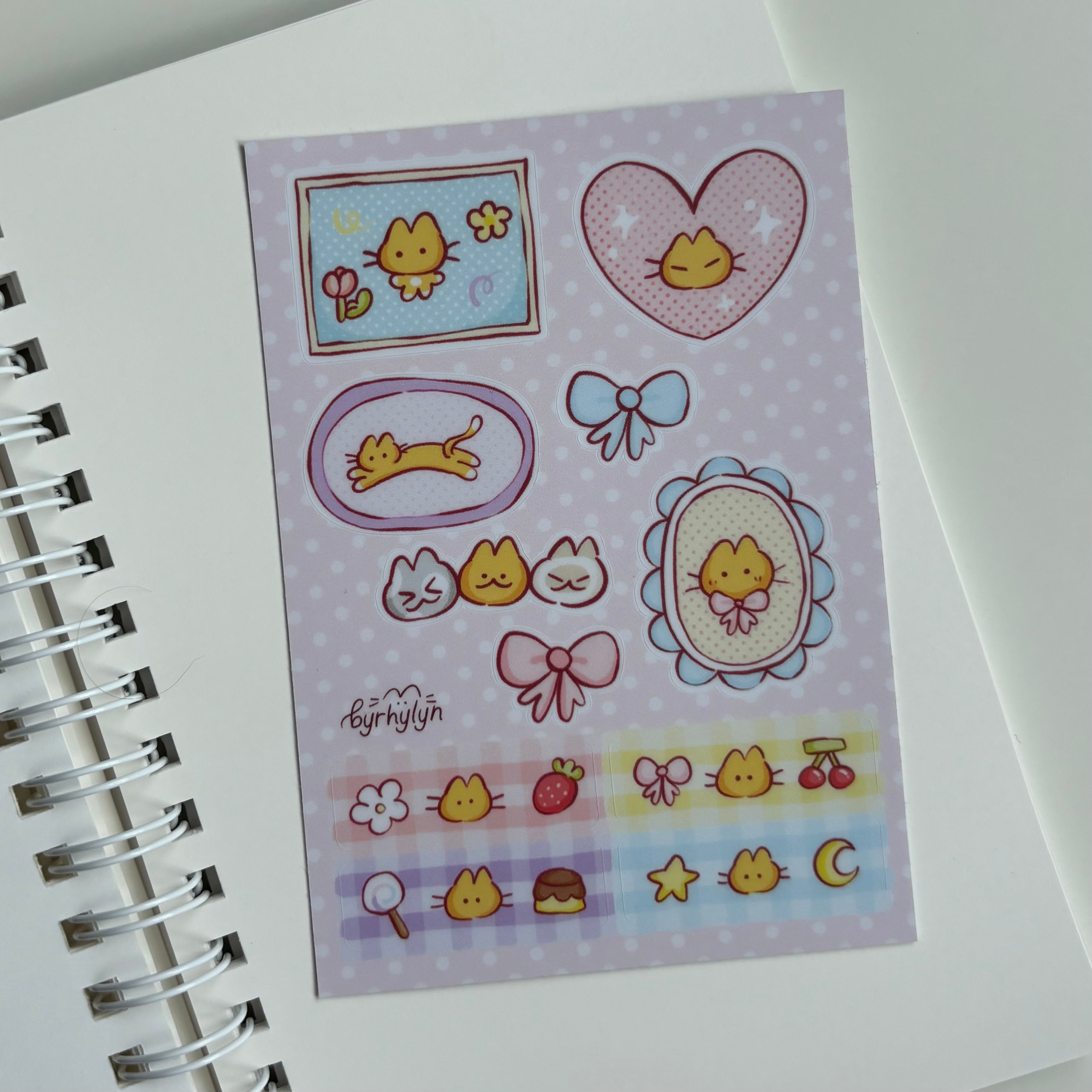 Cats - Mini Sticker Sheet