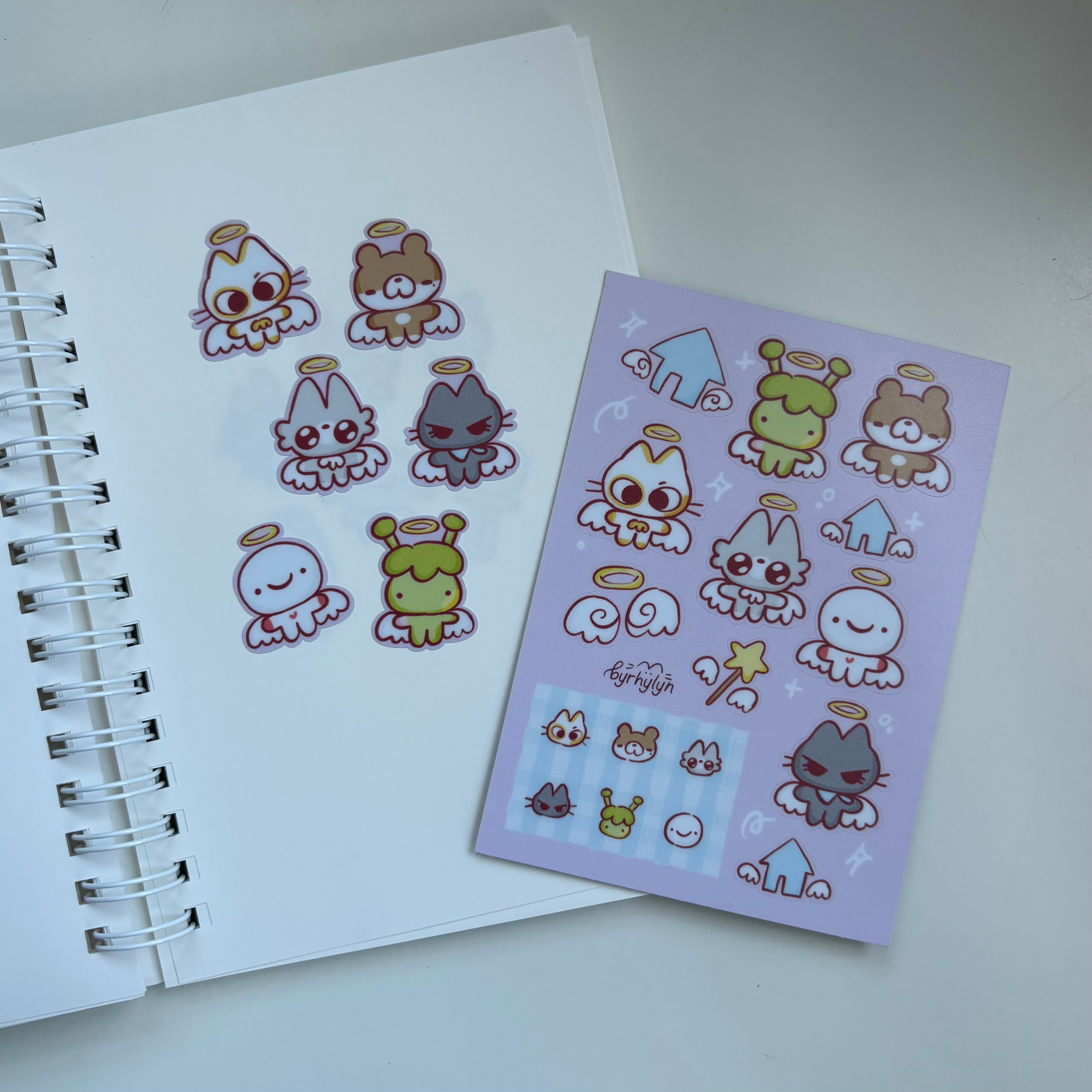 Angel Bbnexdo - Mini Sticker Sheet