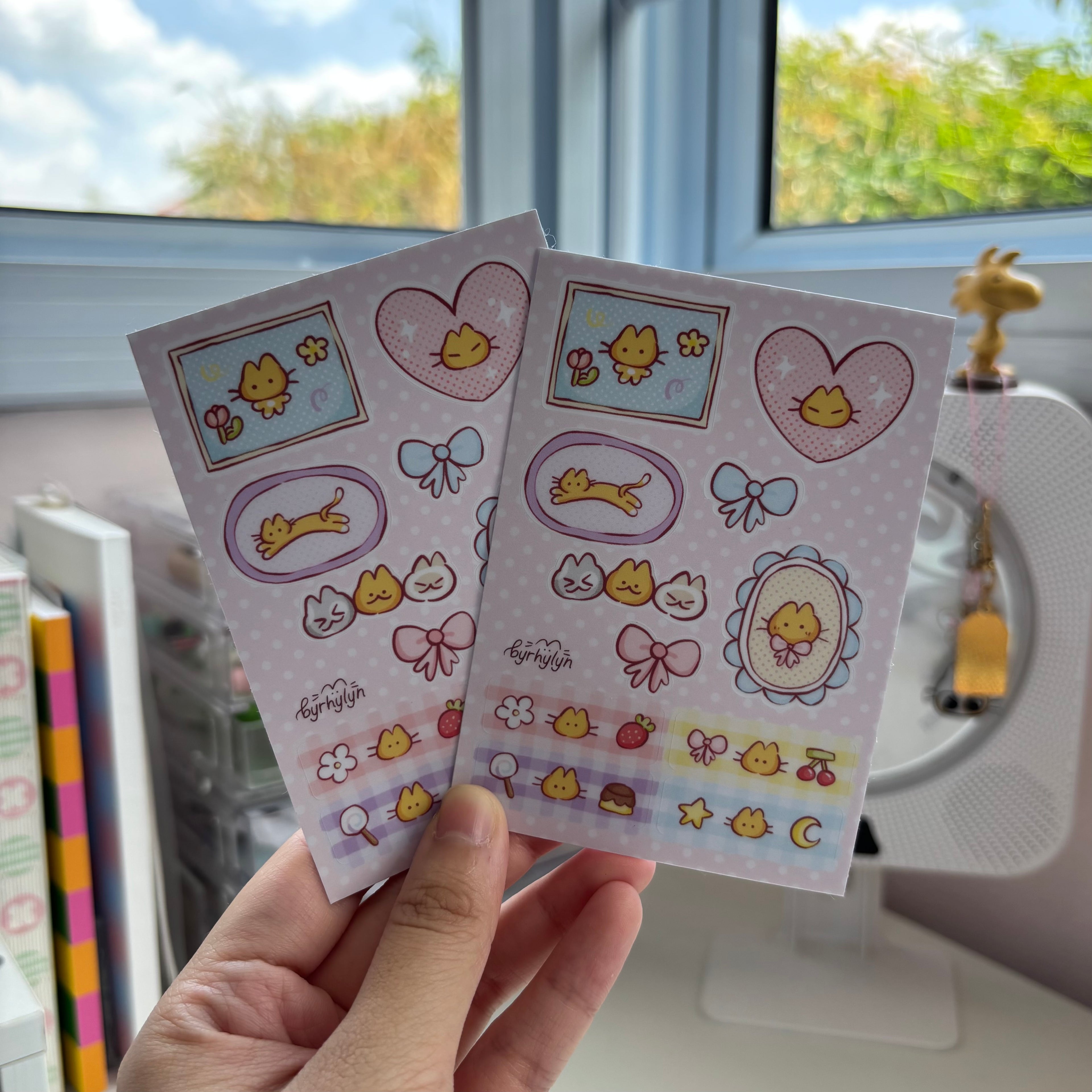 Cats - Mini Sticker Sheet