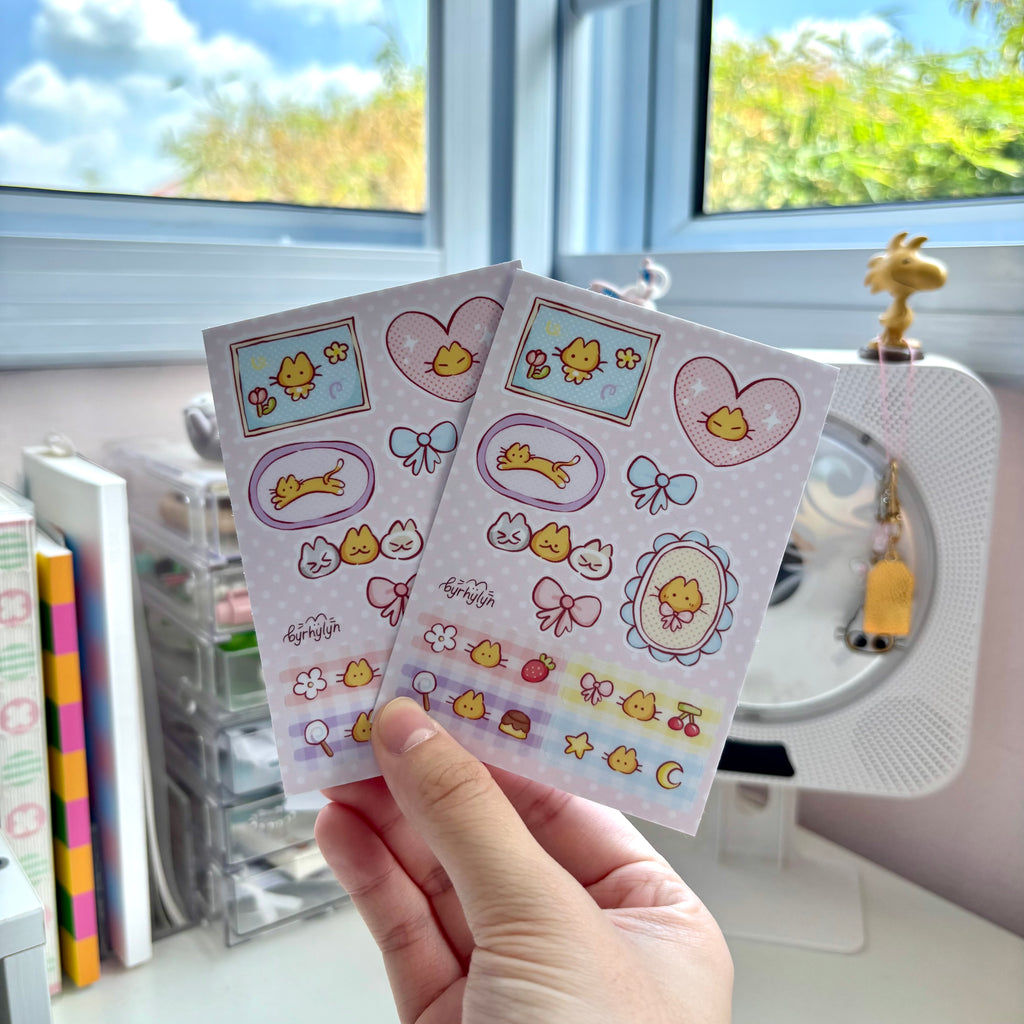 Cats - Mini Sticker Sheet