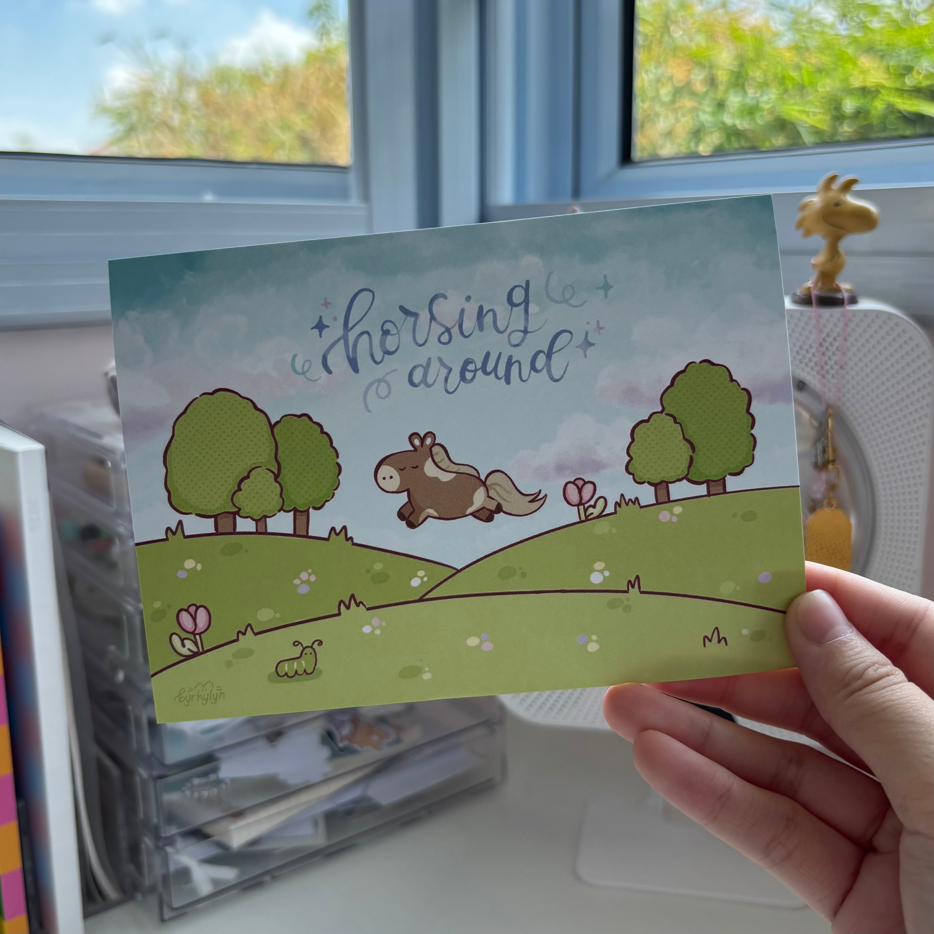 Horsing Around - Print A6