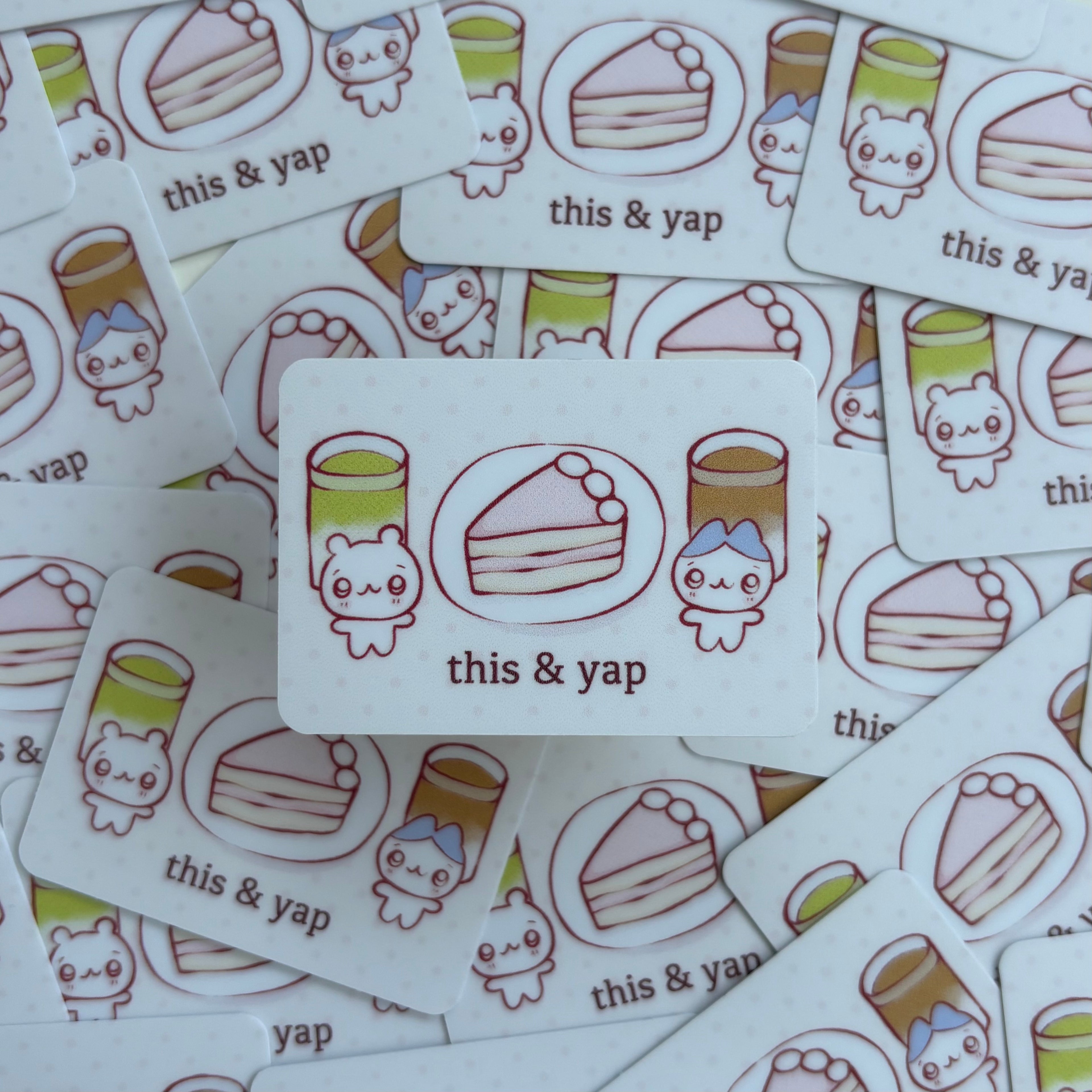 This & Yap - Sticker