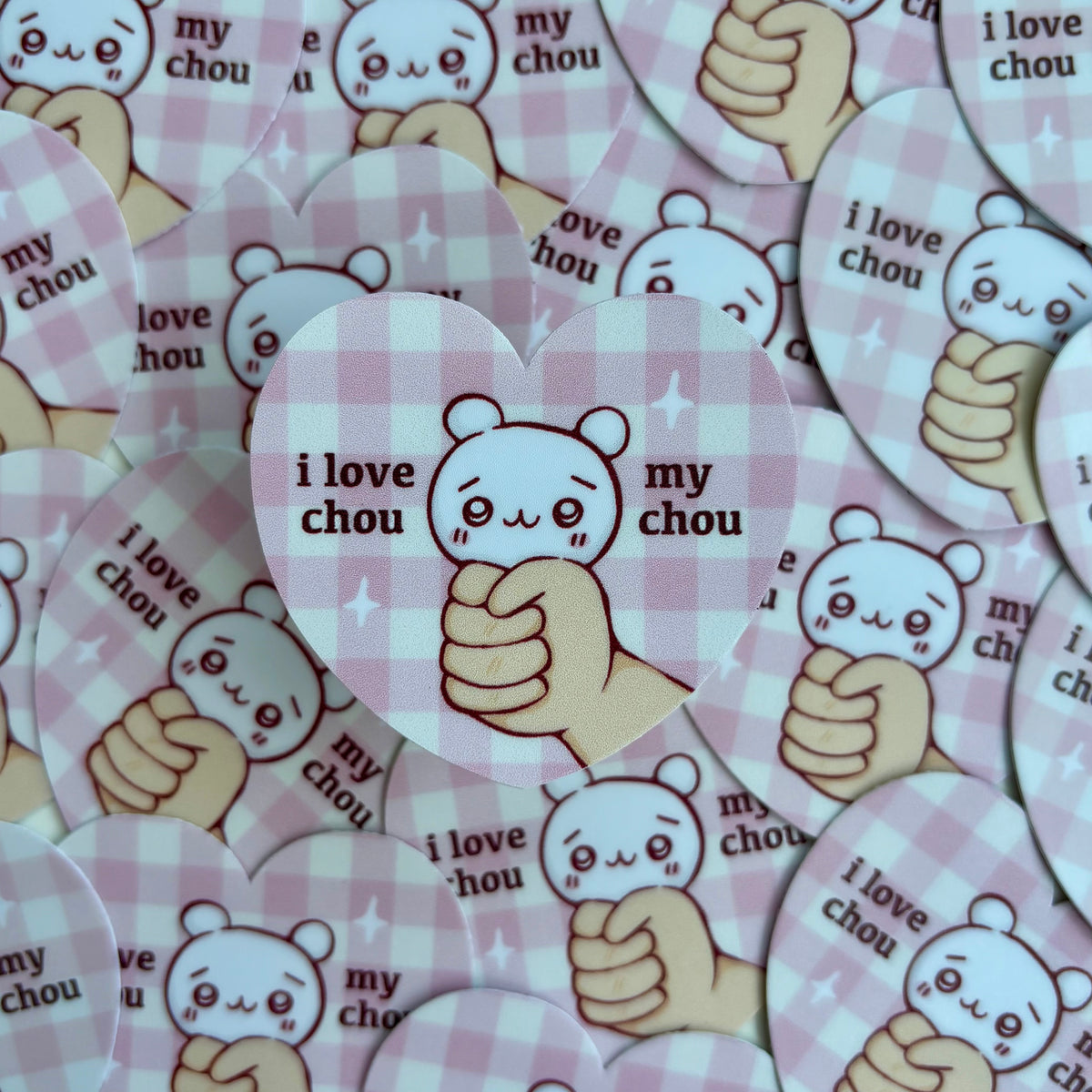 I Love My Chou Chou (Chiikawa) - Sticker