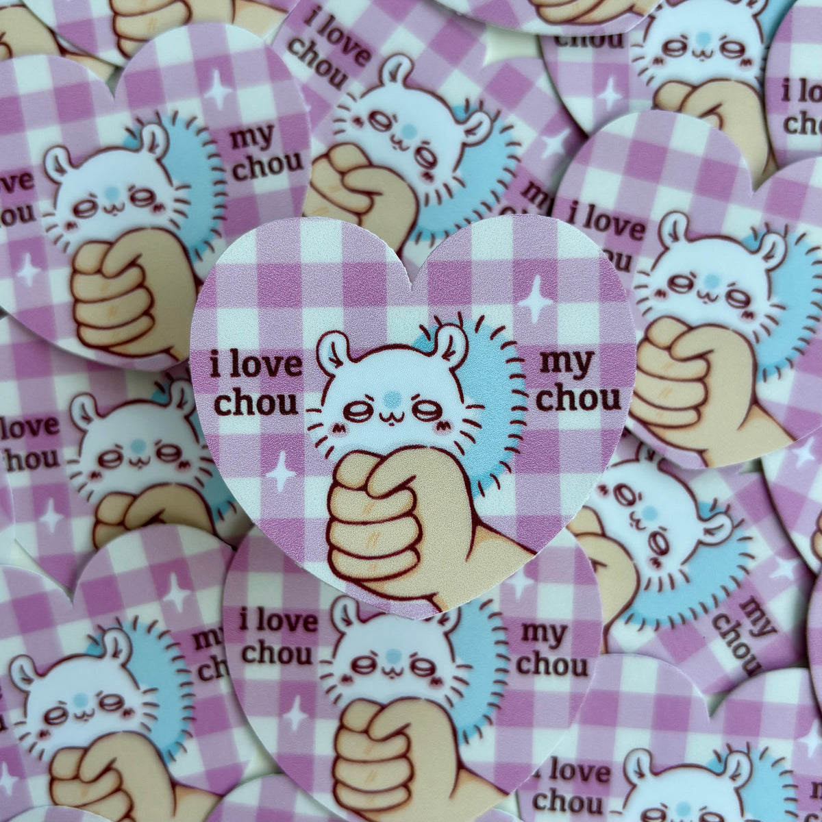 I Love My Chou Chou (Momonga) - Sticker