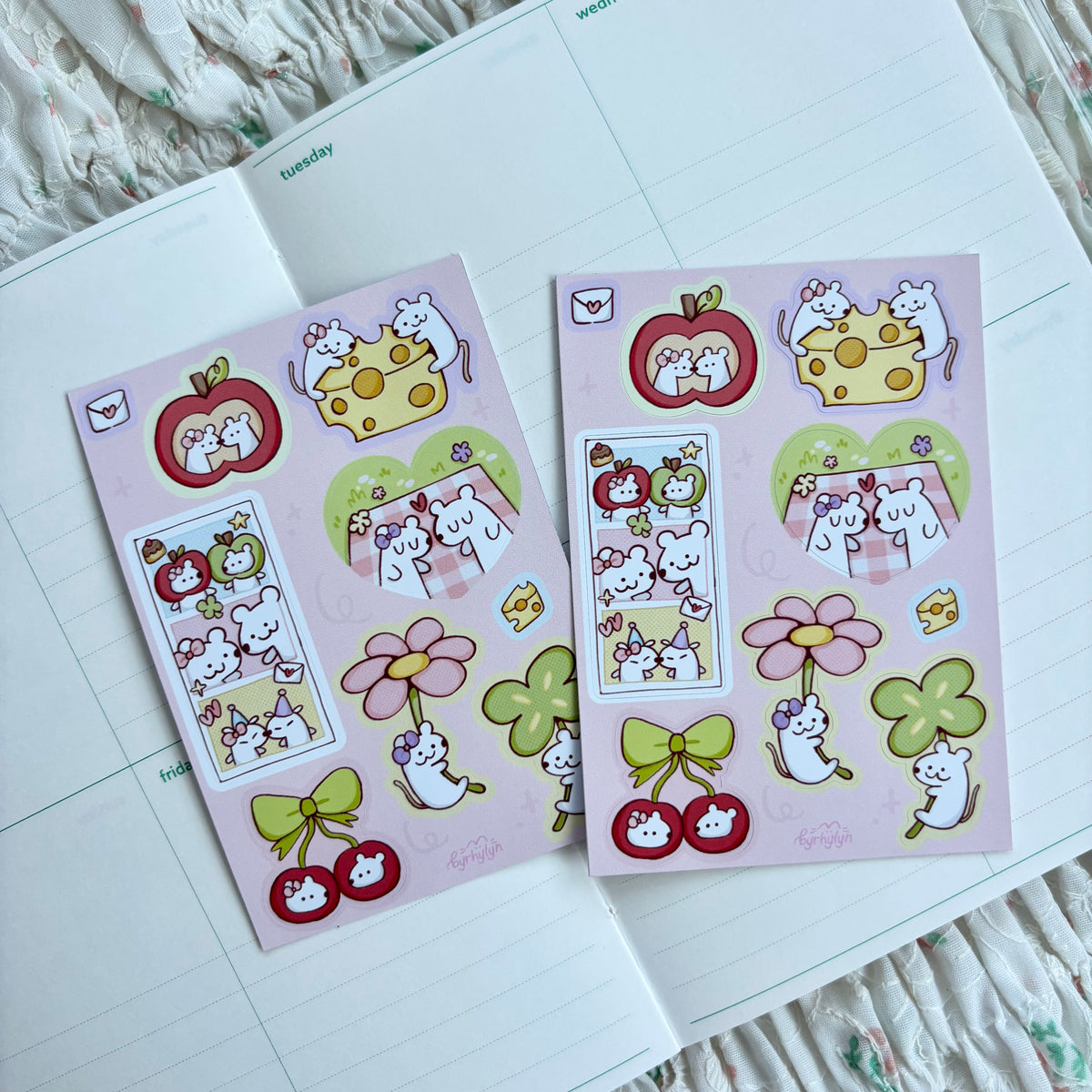 Rats - Mini Sticker Sheet