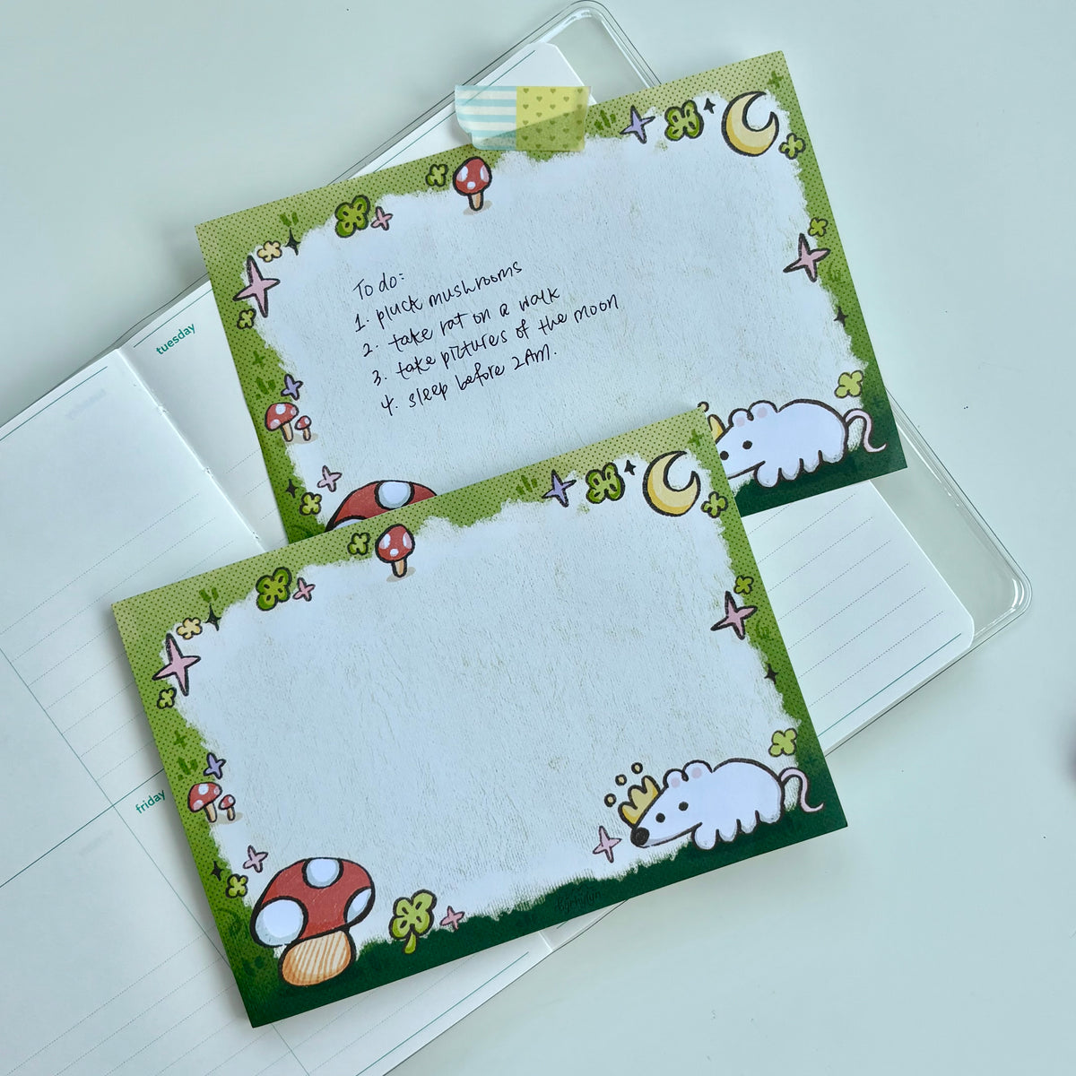 Forest Rat - Memo Pad